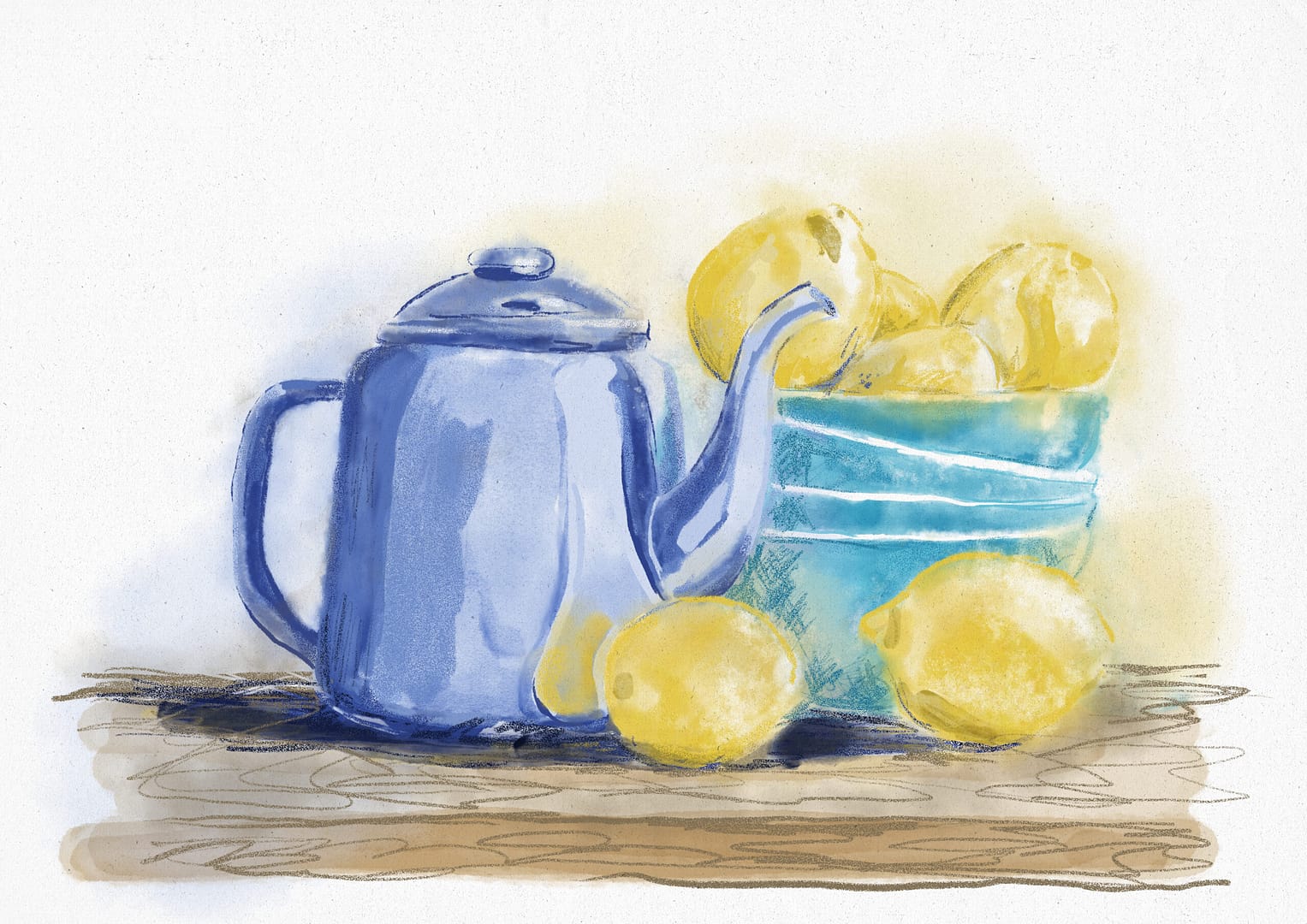 lemon and tea
